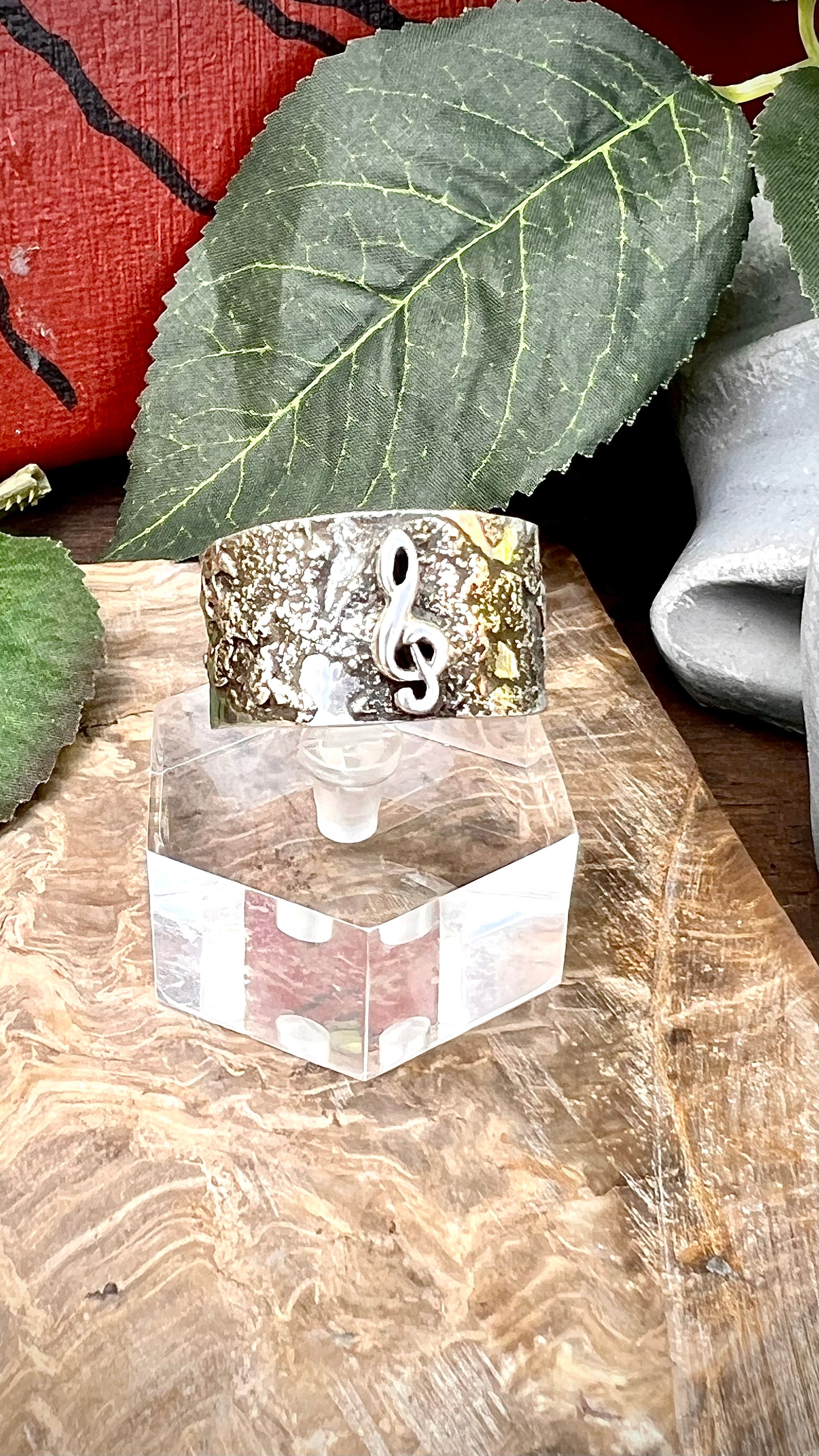 ‘Let’s Dance’ Fused Silver Ring.