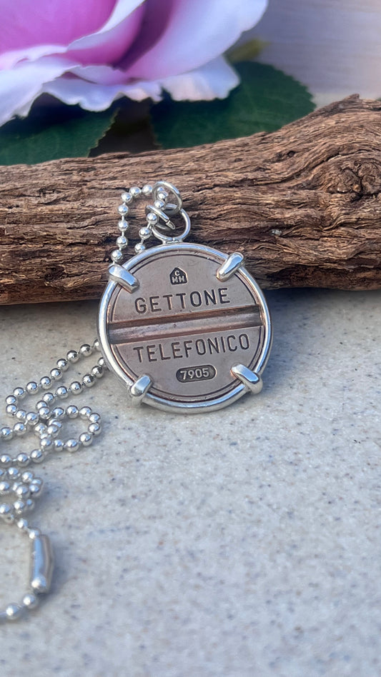 1979 Italian Telephone Token.