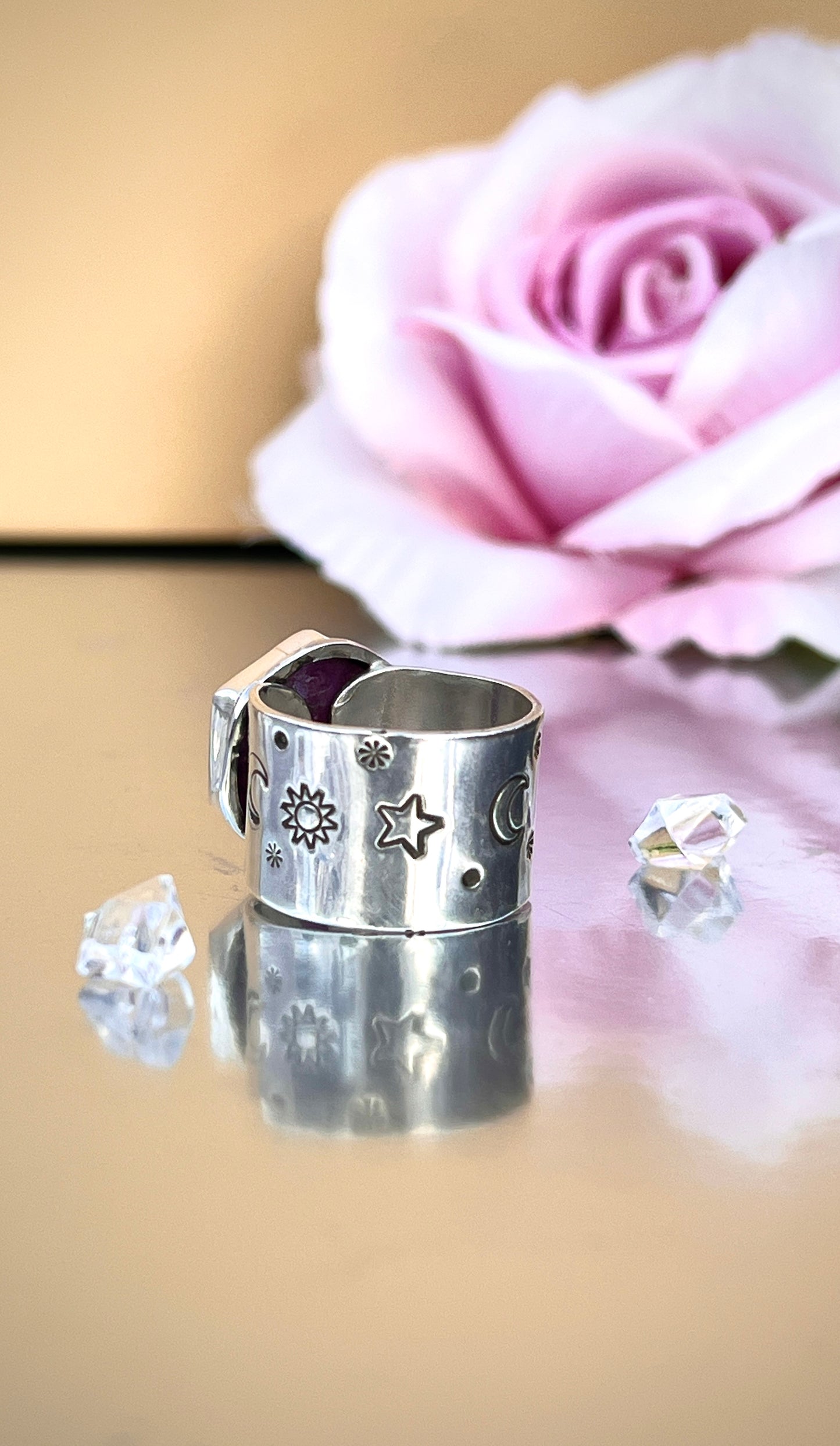 'Sweet Violet' Amethyst Ring.