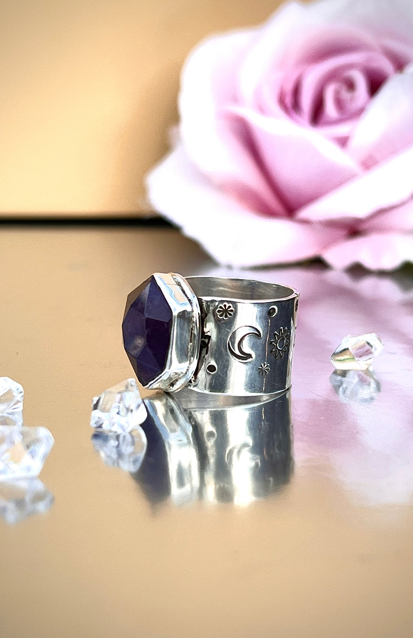 'Sweet Violet' Amethyst Ring.