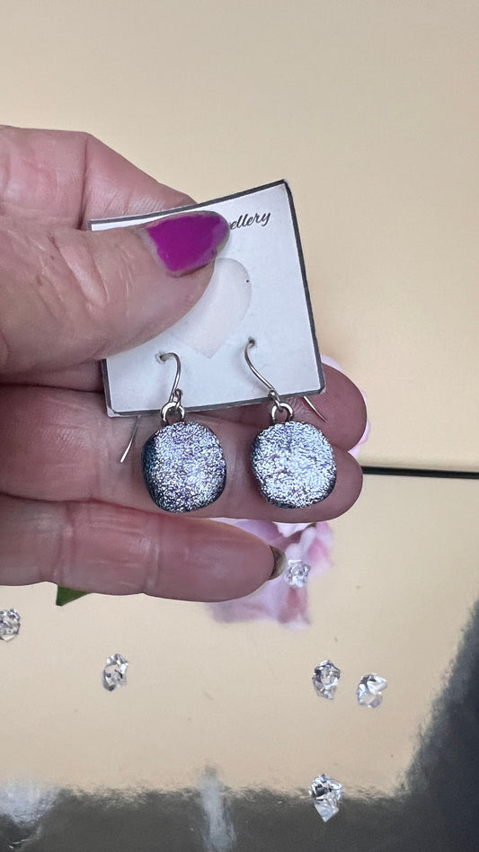Dichroic glass Earrings