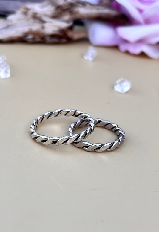 ‘Joshua’ Sterling Silver Bands.
