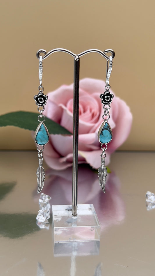 Kingman Turquoise Earrings