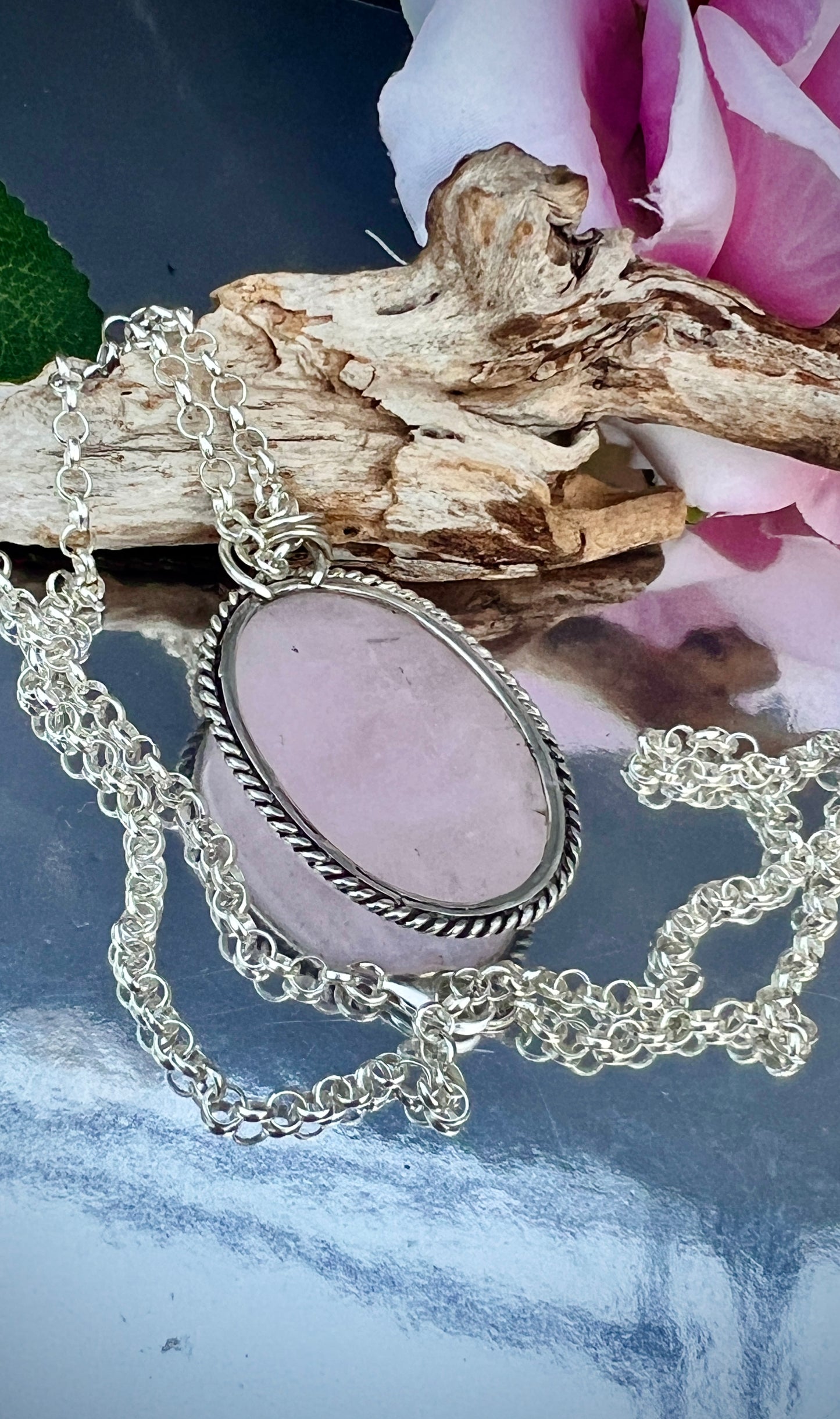 Rose Quartz Pendant.
