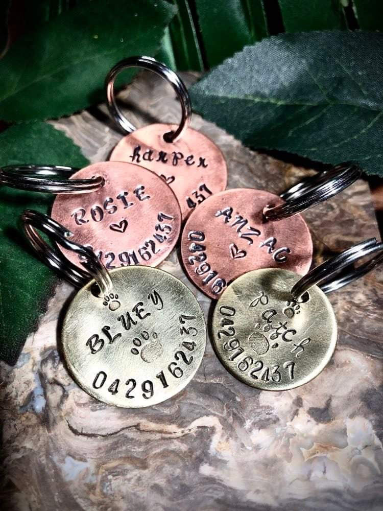 Dog & Cat Tags.