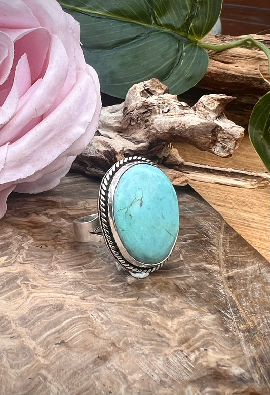 Sonoran Blue Turquoise Ring.