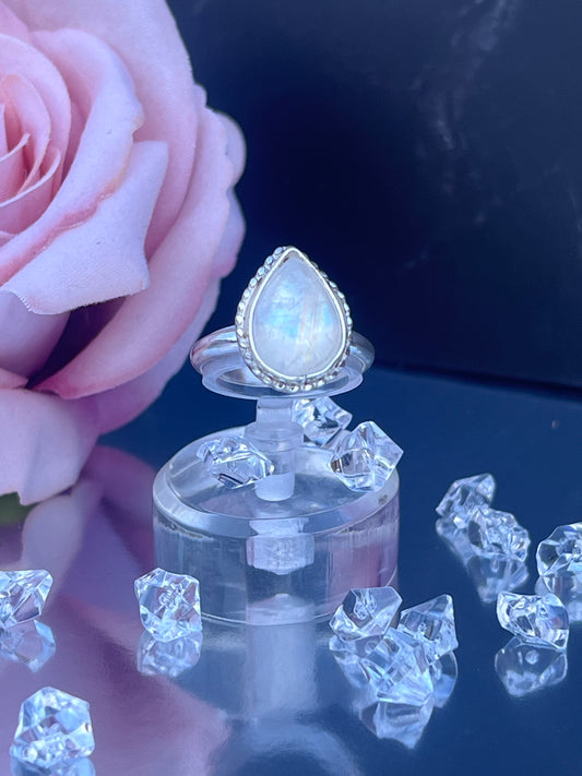 ‘Aramis’ Moonstone Ring.