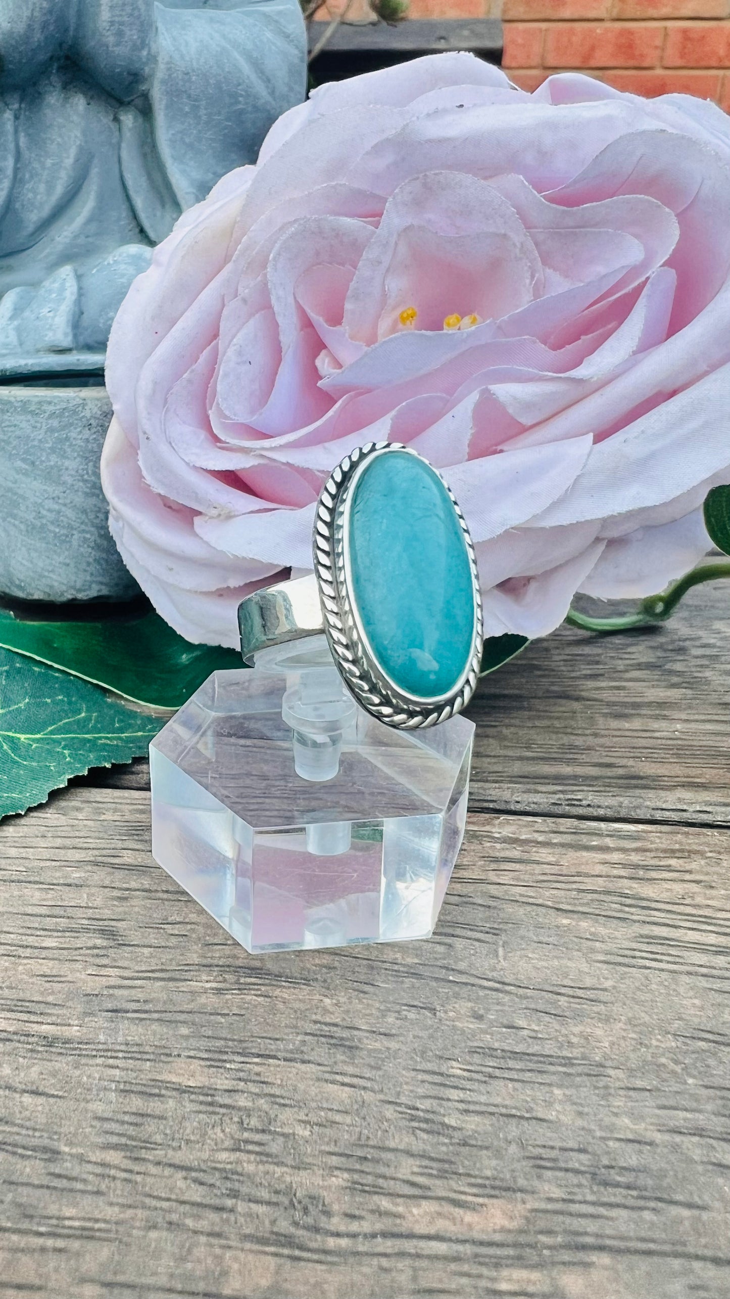 Amazonite Ring