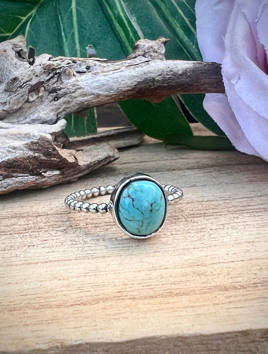 No. 8 Mine Turquoise Ring