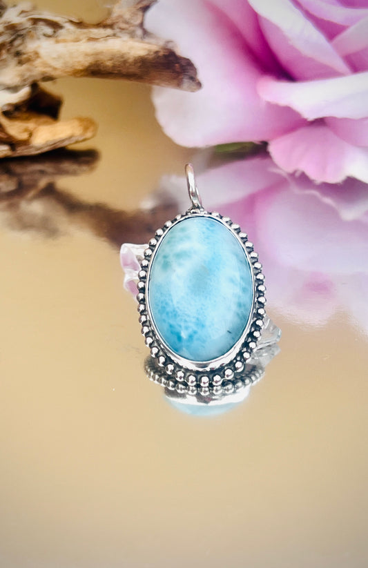 Larimar Pendant.