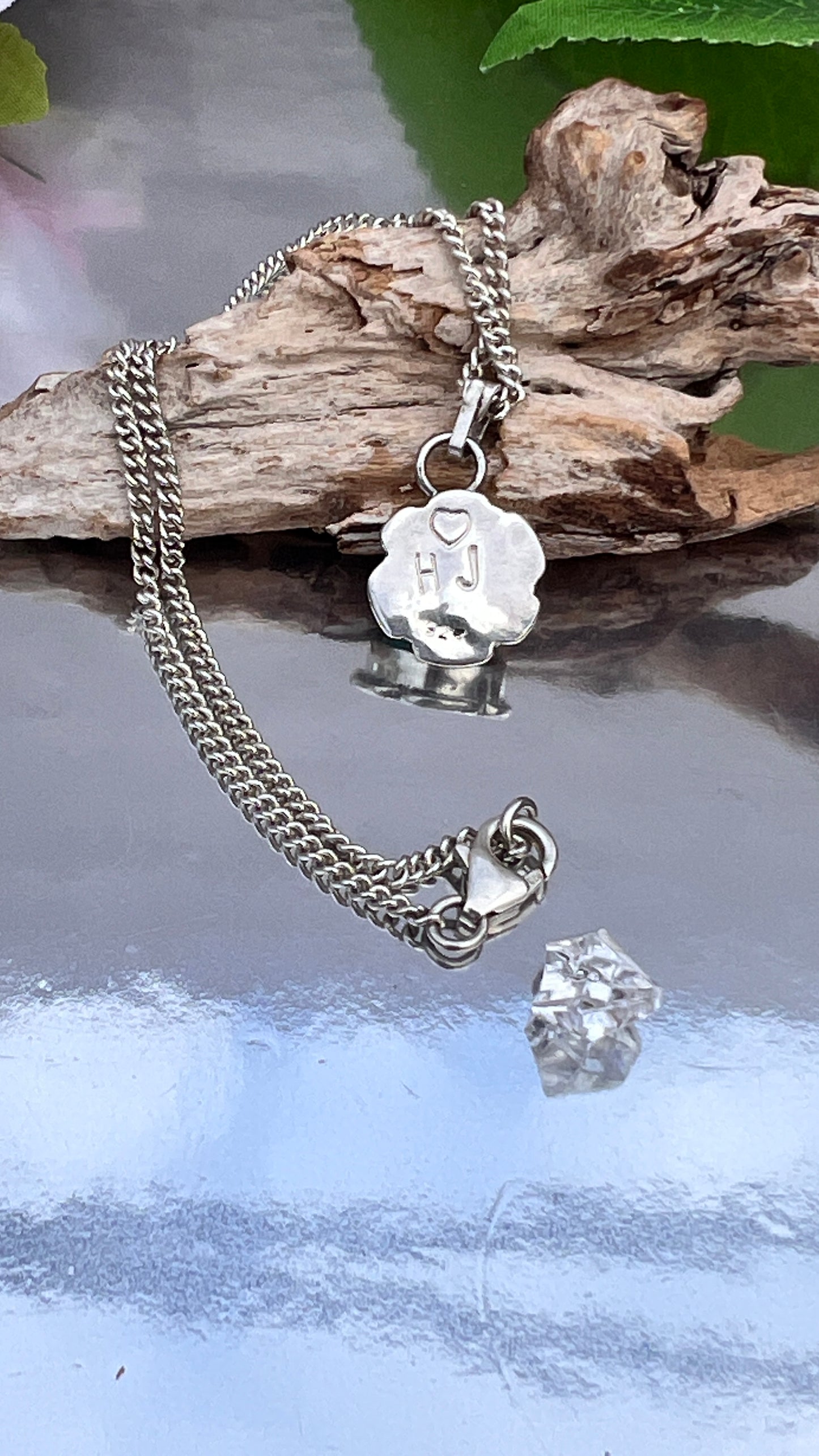 Kingman Gold Turquoise Pendant.