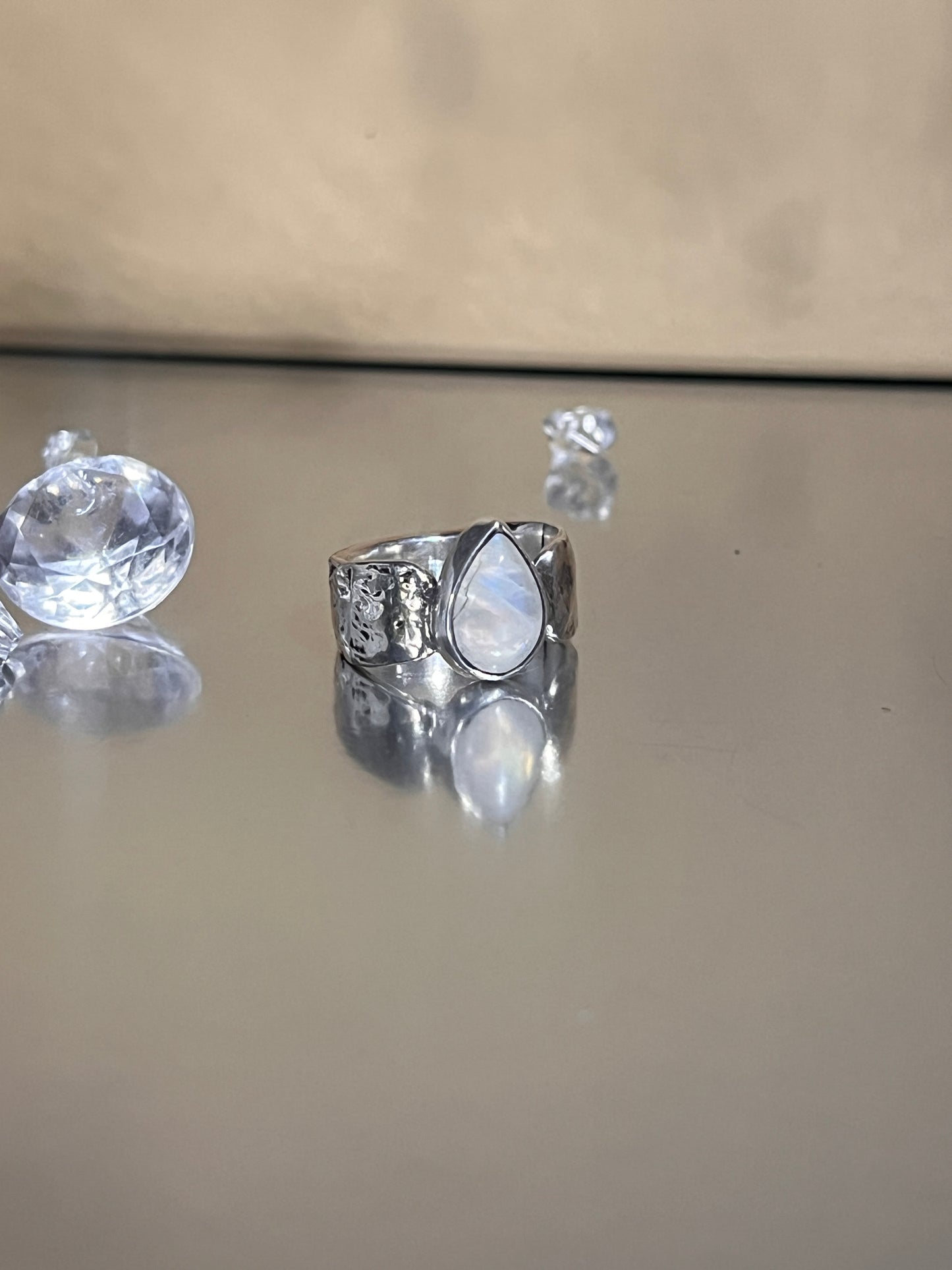 Moonstone Ring. 'Moon Dancer'