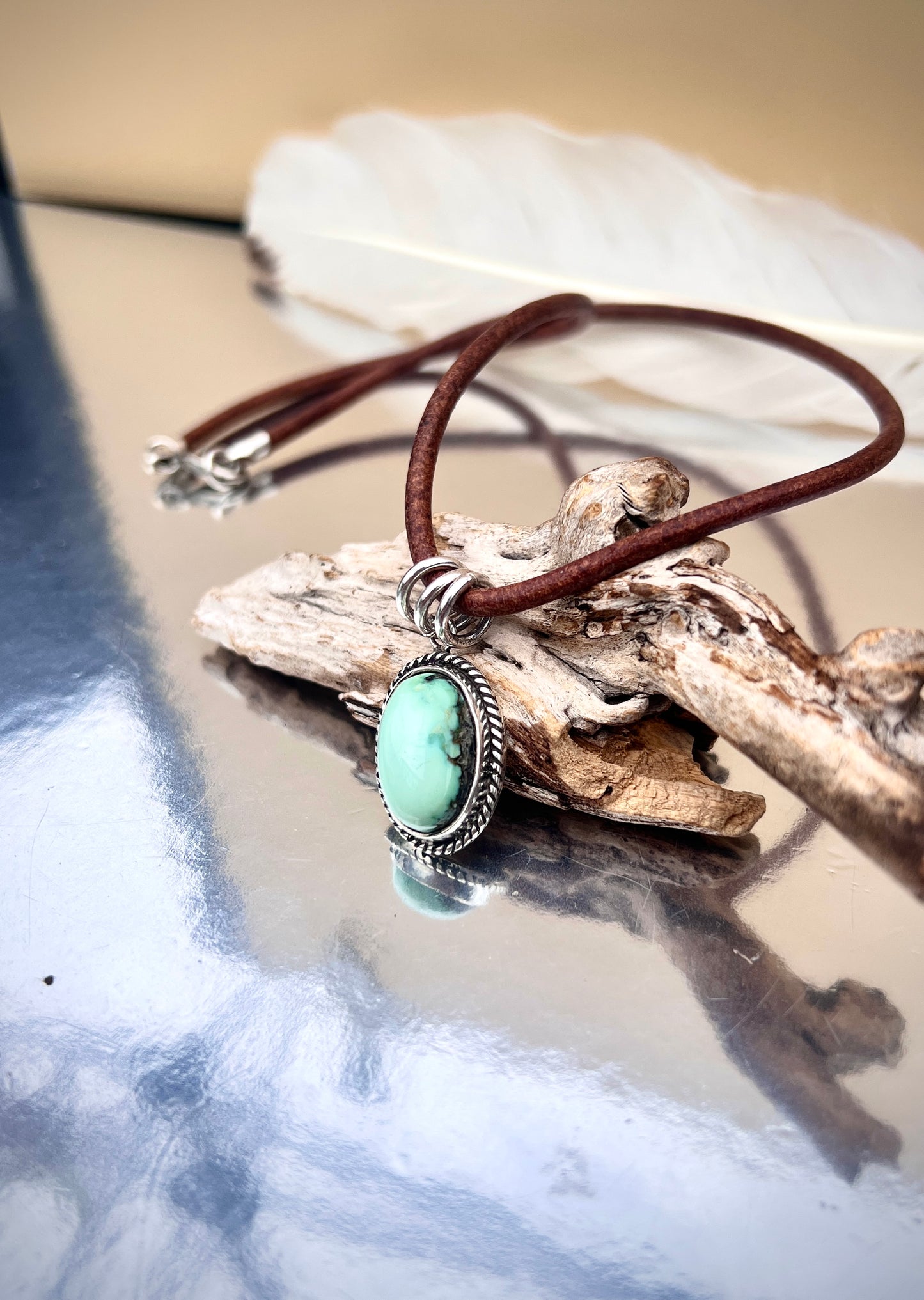 Nevada Variscite Pendant.