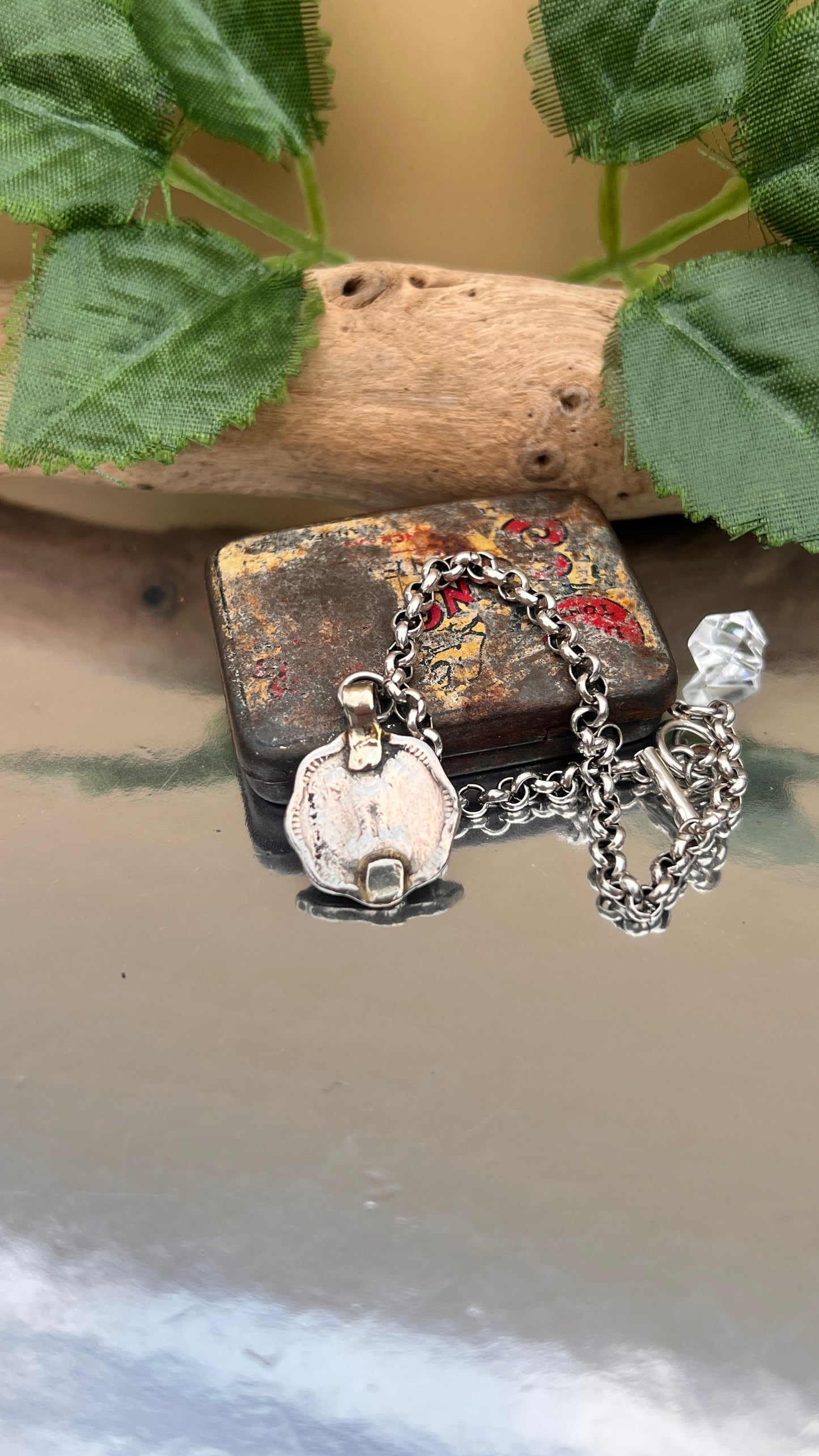 Vintage Coin Bracelet.