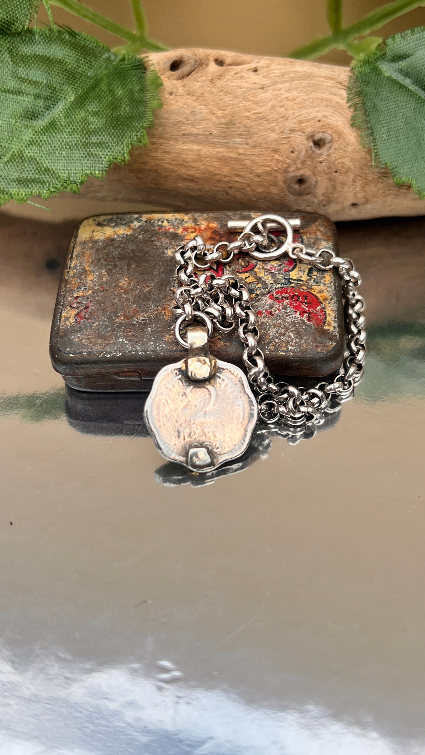 Vintage Coin Bracelet.