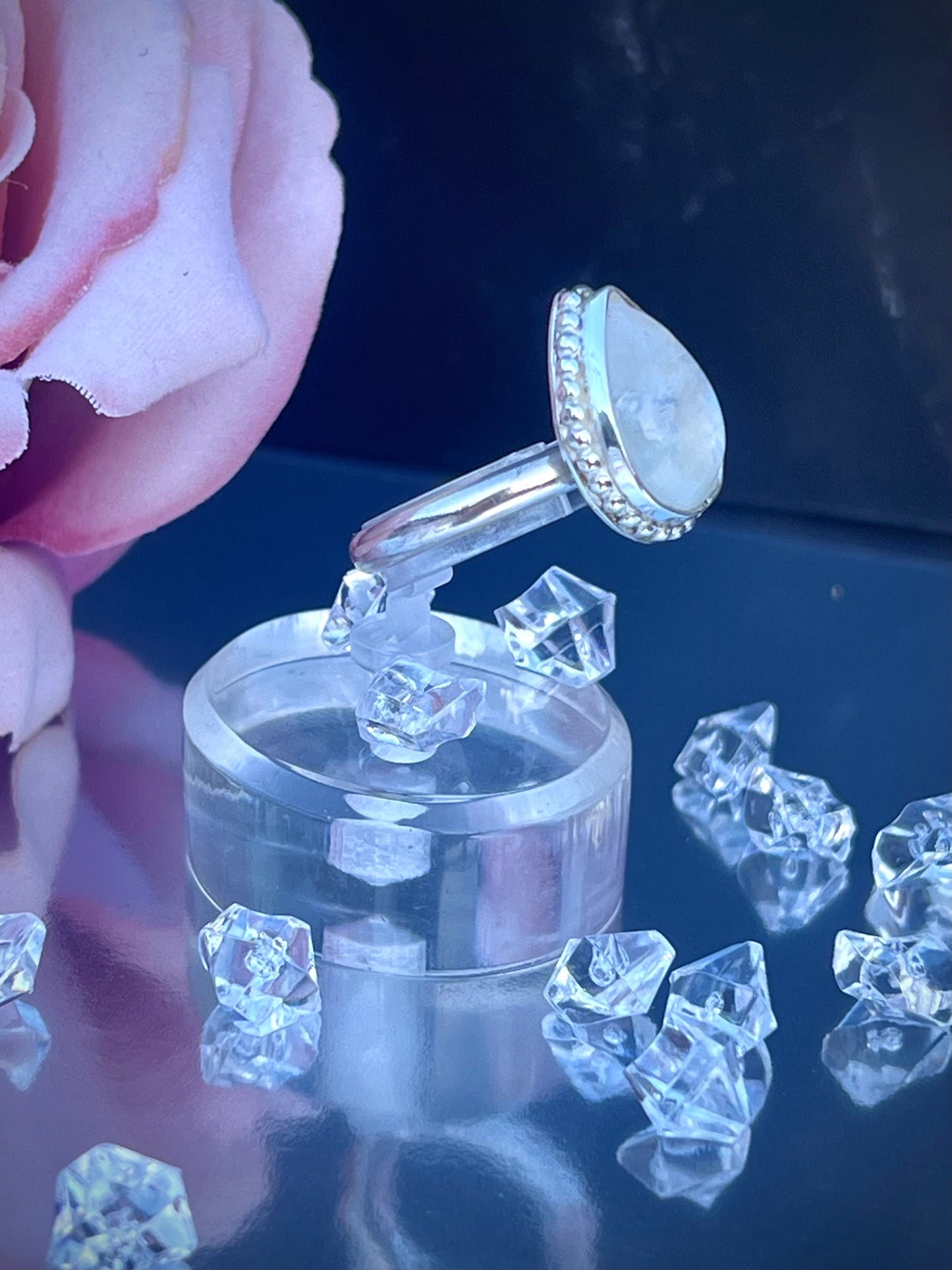 ‘Aramis’ Moonstone Ring.