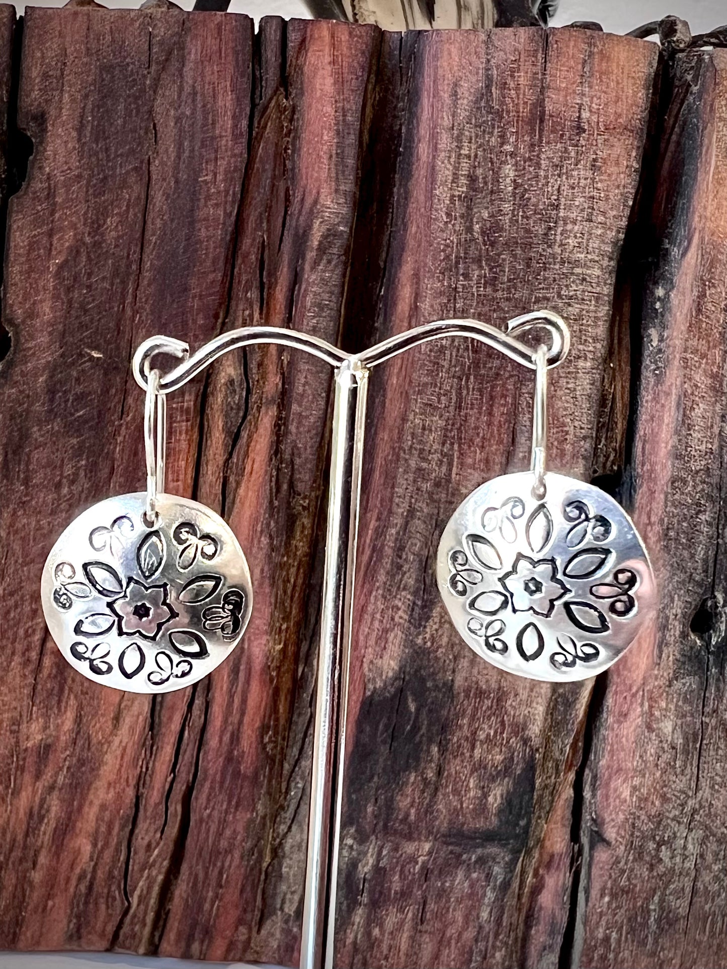 Mandala Earrings.