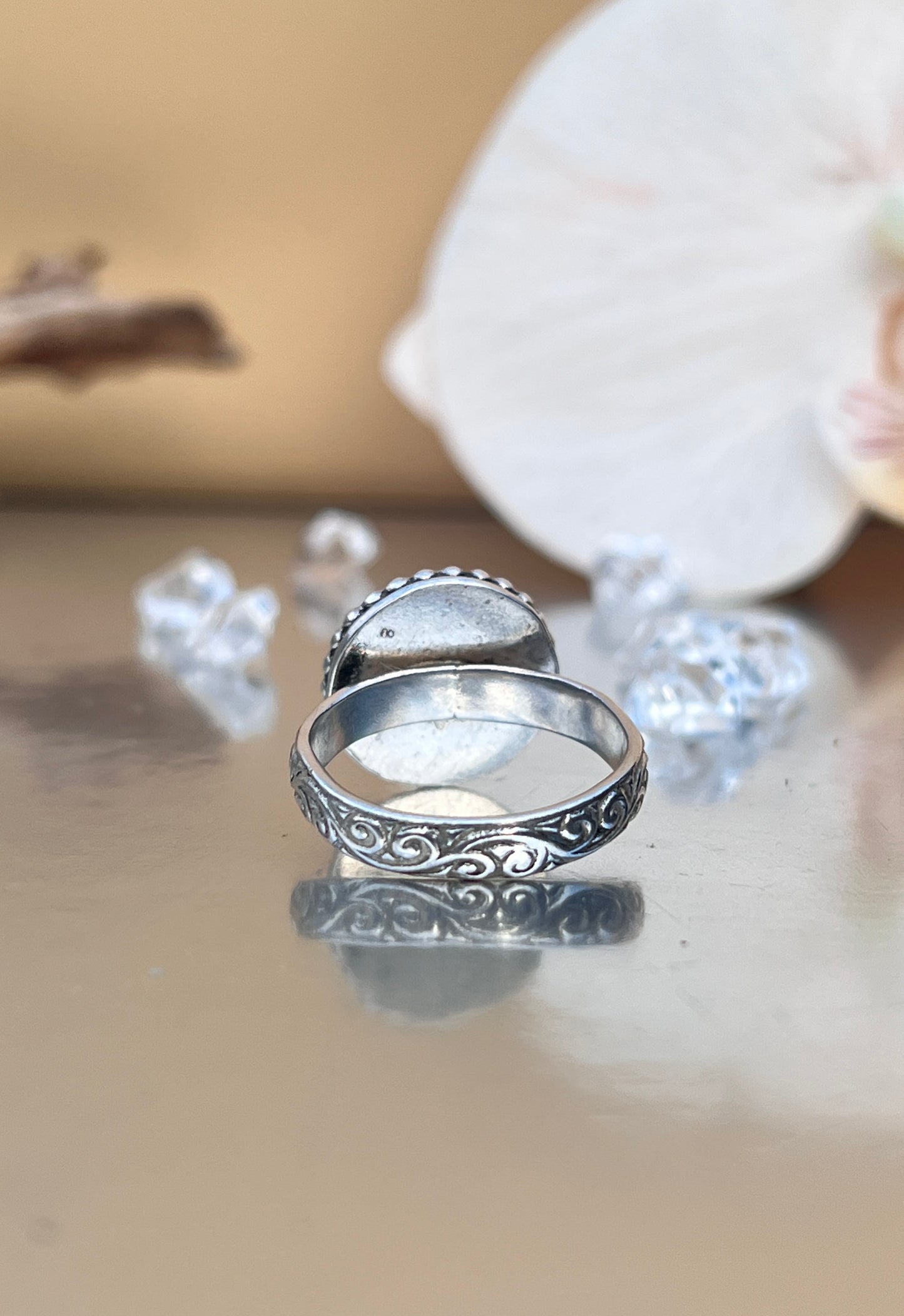 Sterling Silver Frog Ring.