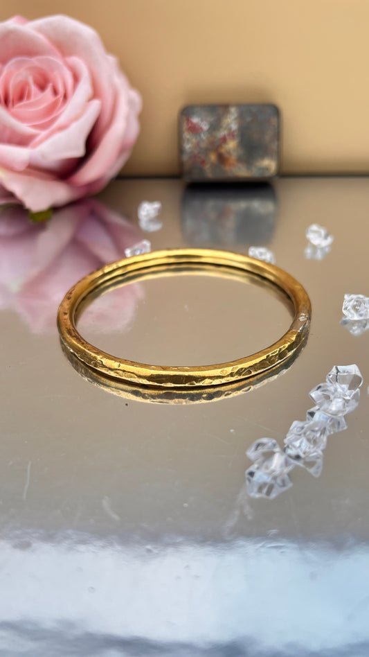 Brass bangle