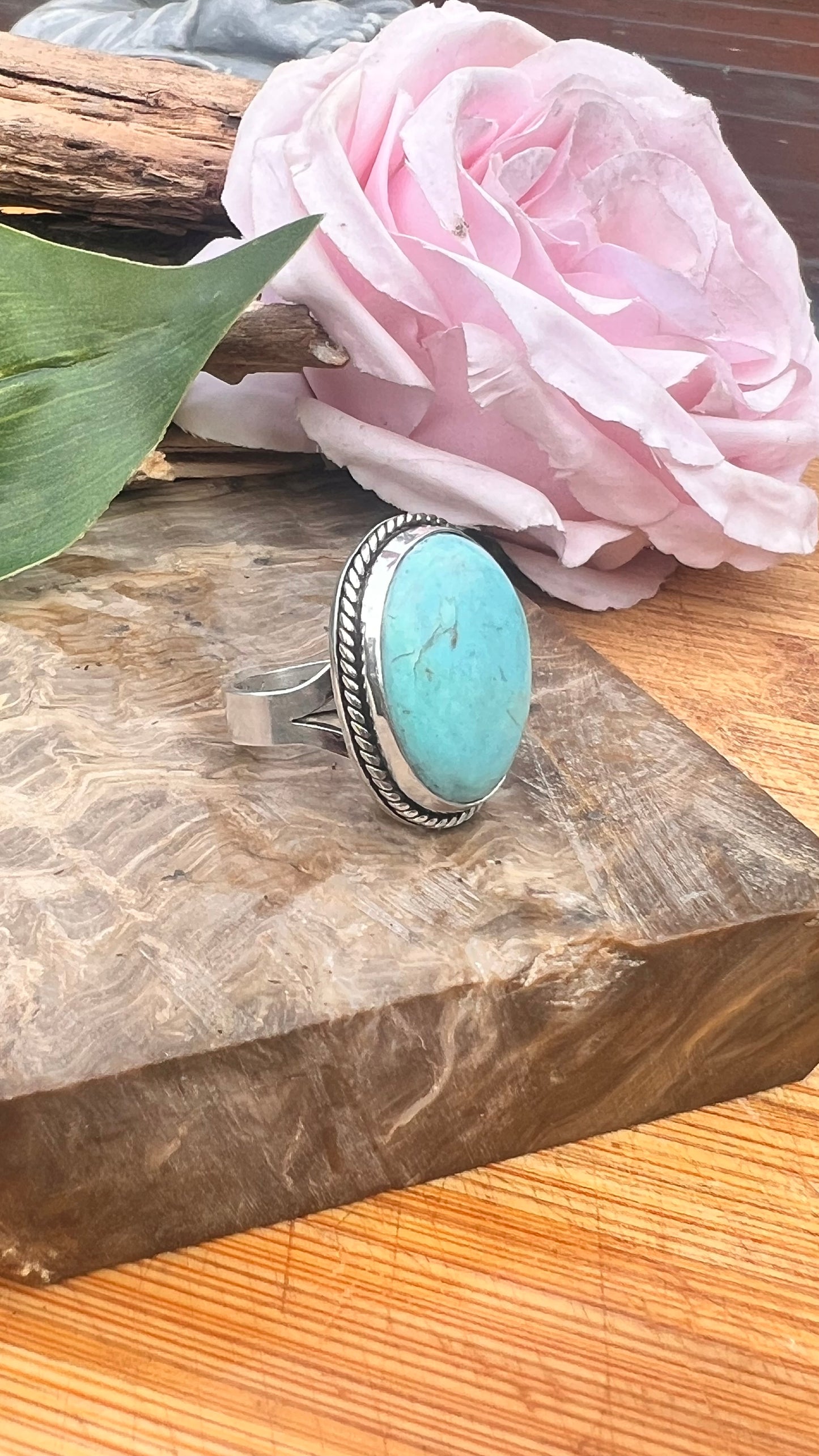 Sonoran Blue Turquoise Ring.