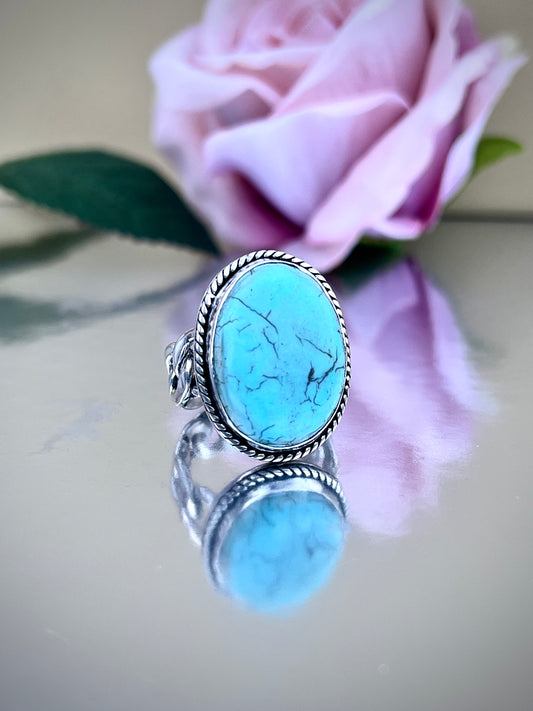 Sonoran Blue Turquoise Ring.