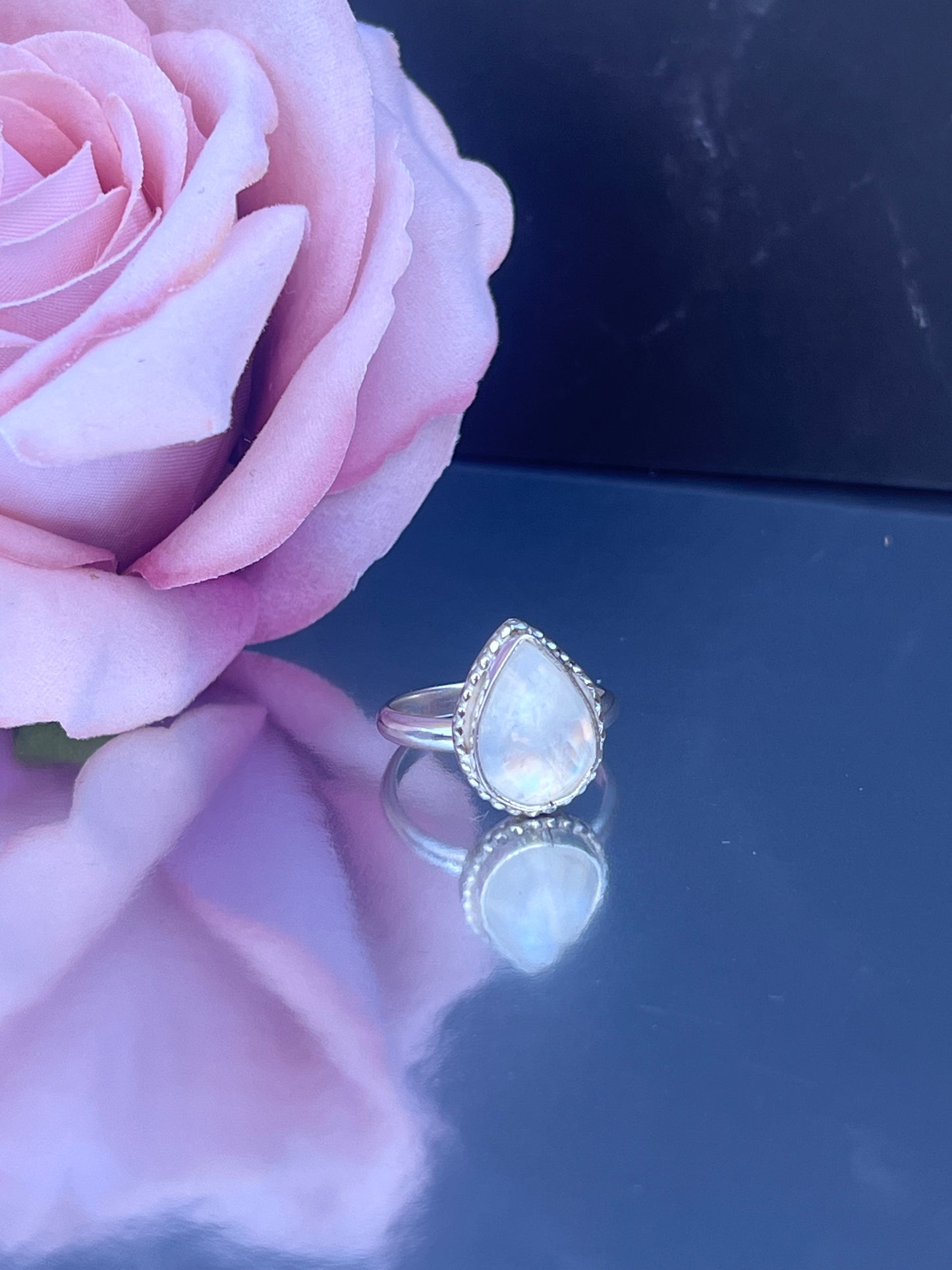 ‘Aramis’ Moonstone Ring.