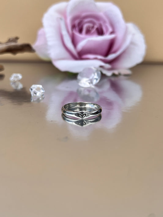 Dignity Rings. Sterling Silver.