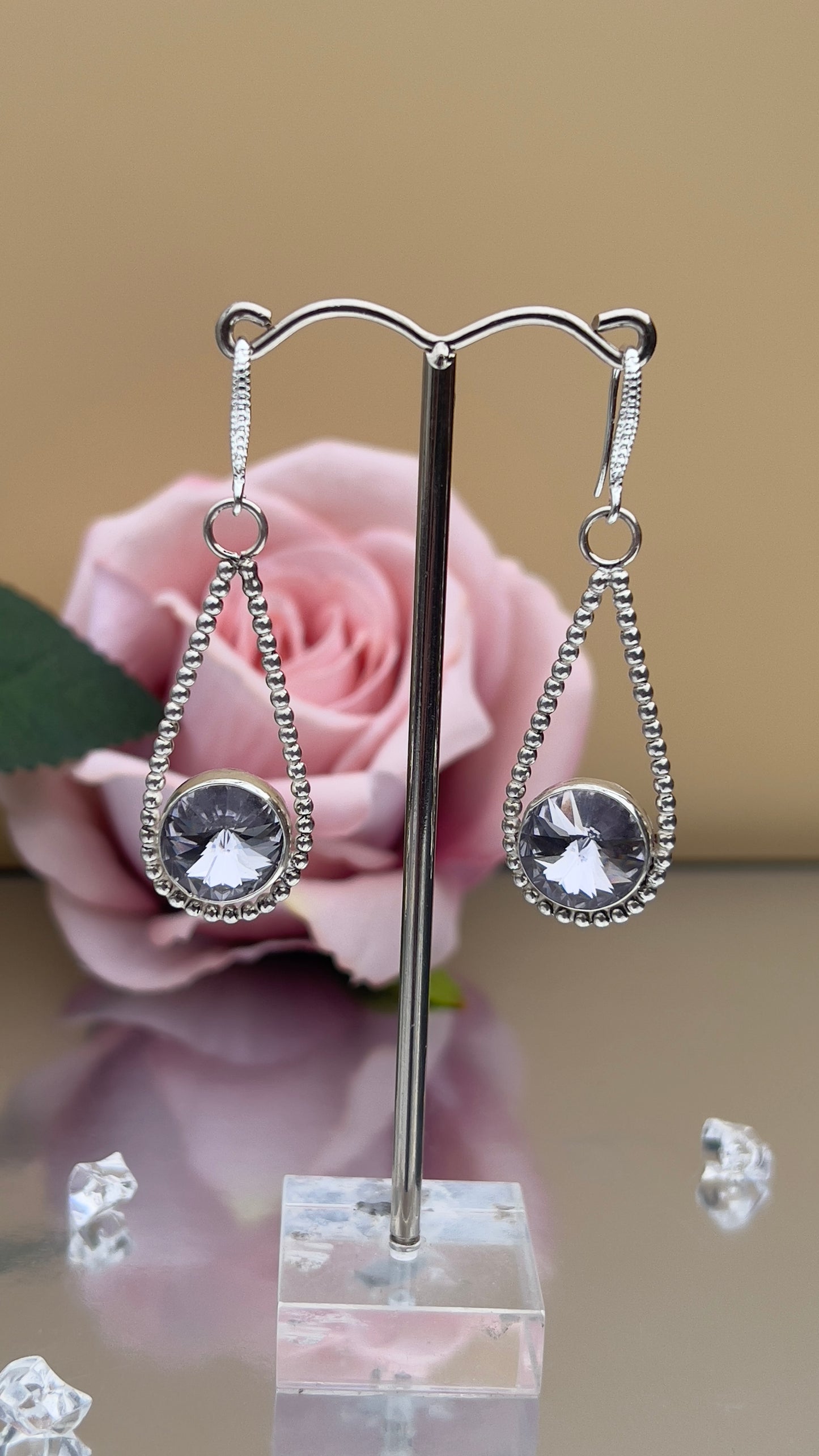 Swarovski Crystals Earrings.