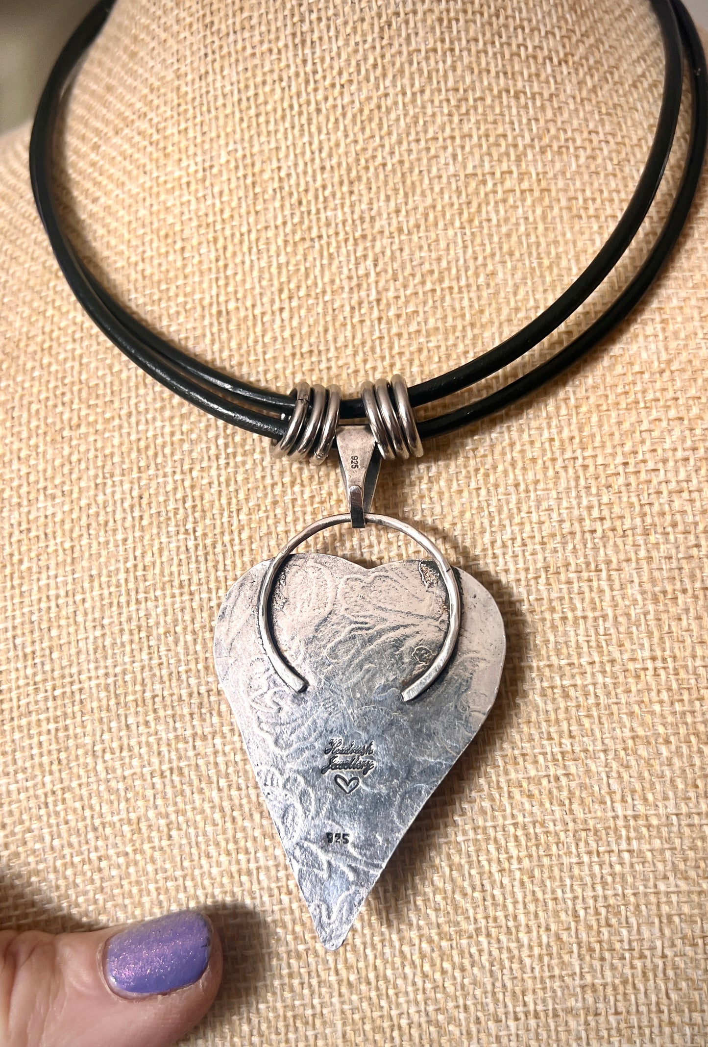 Fordite Pendant.