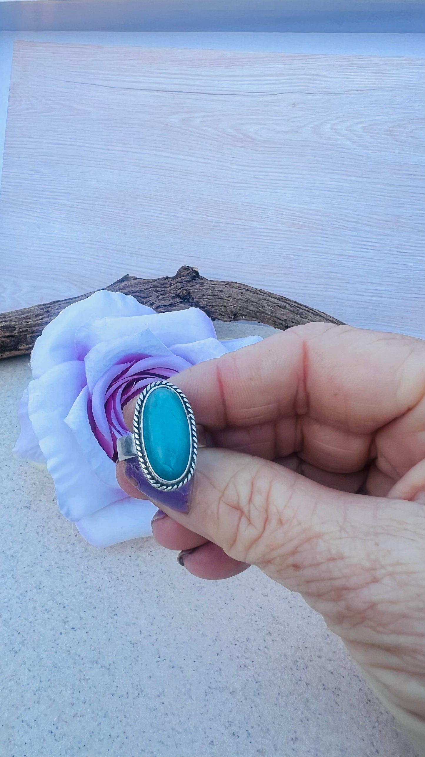 Amazonite Ring