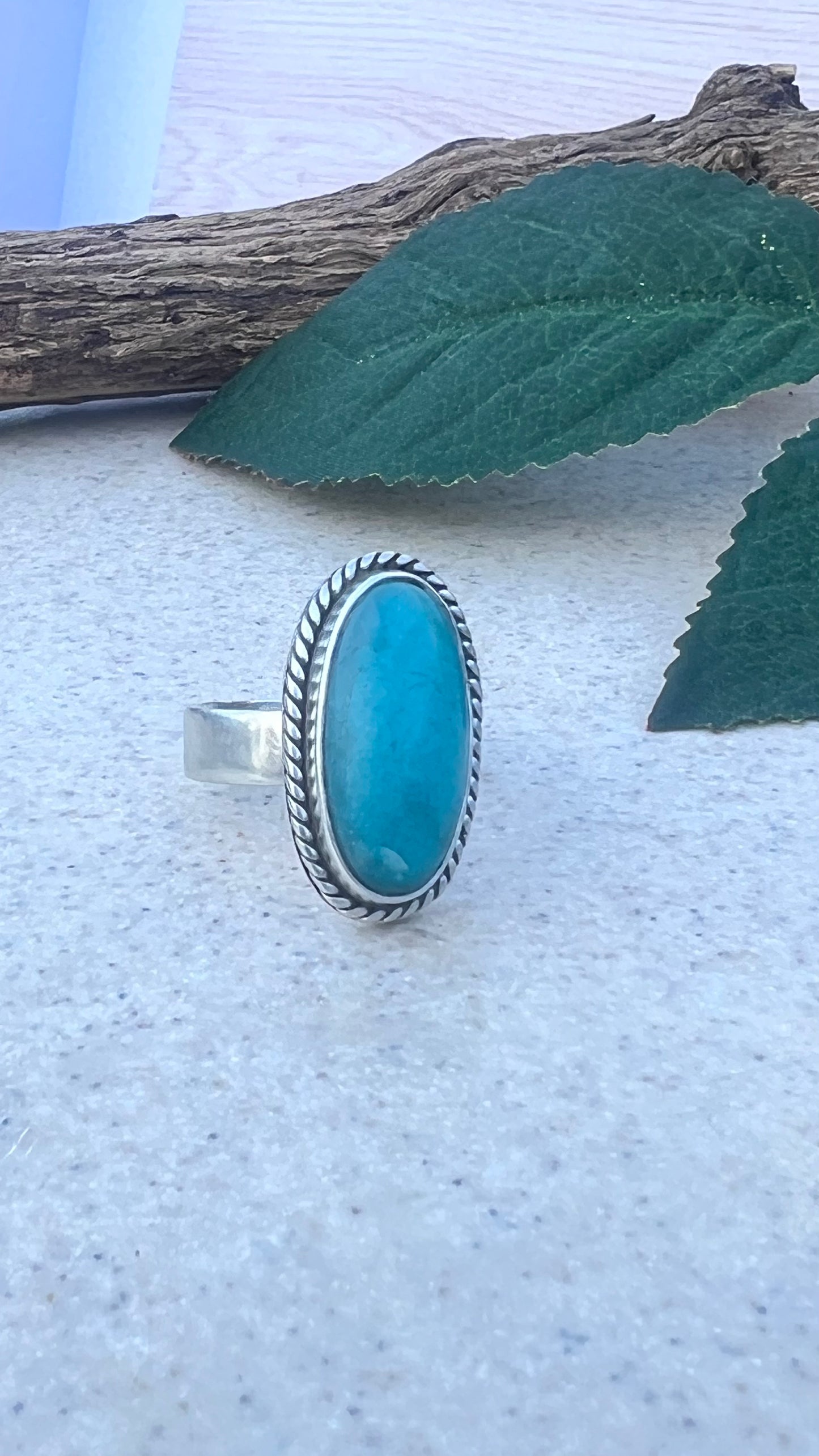 Amazonite Ring