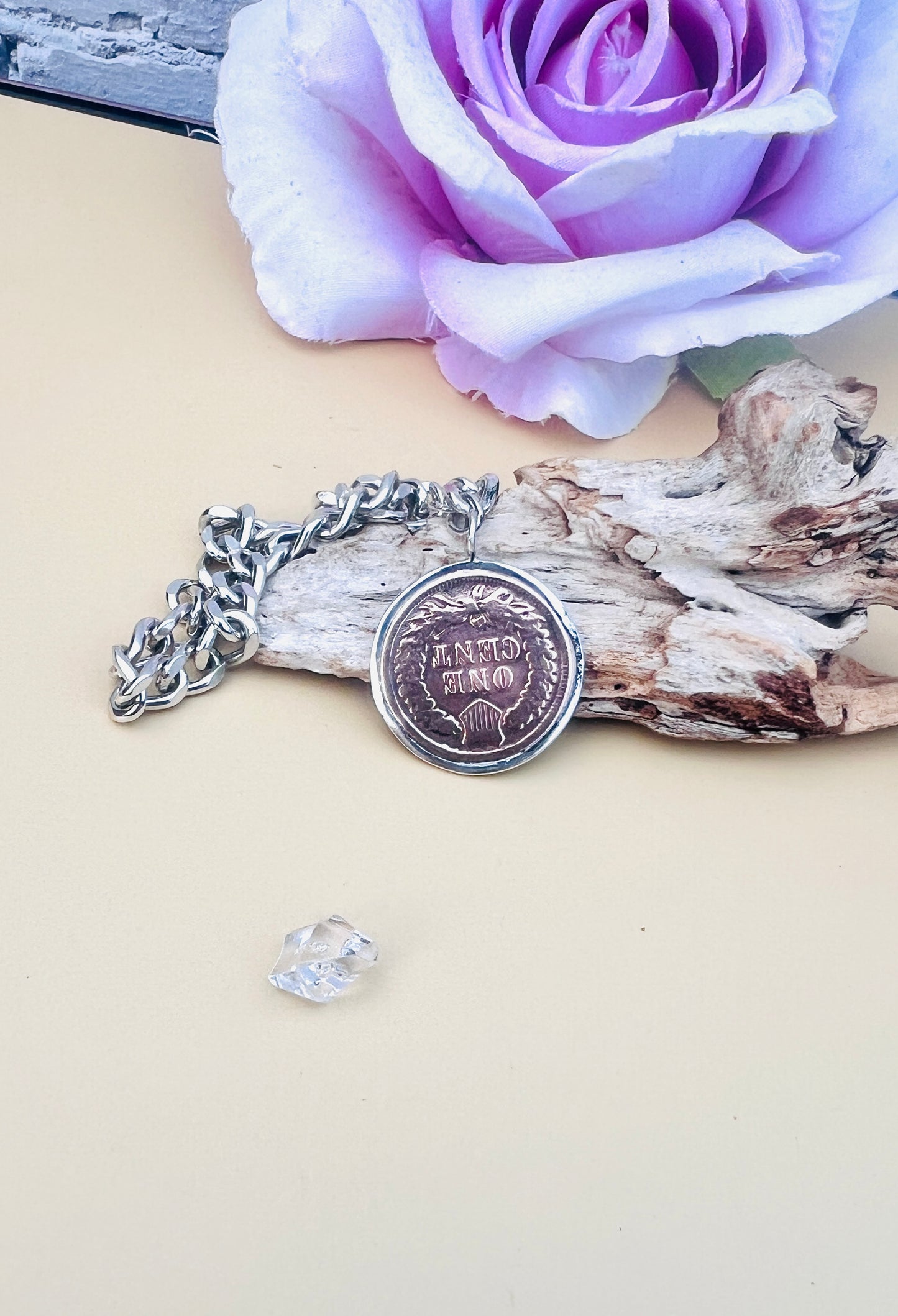 Vintage USA Coin Bracelet.