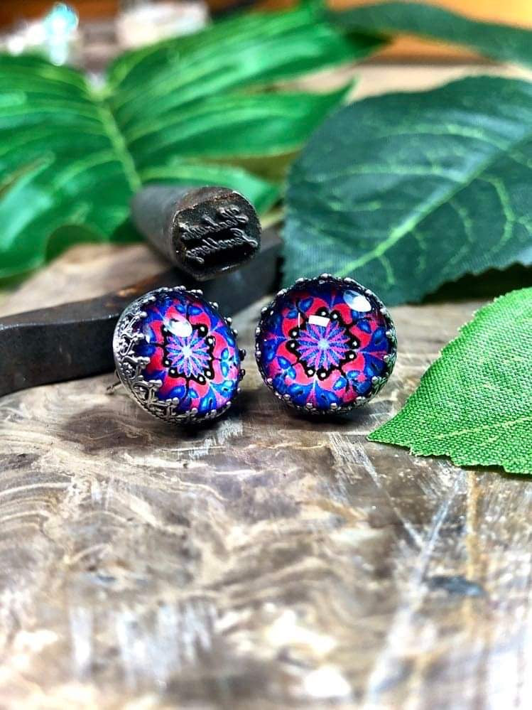 Art Glass Studs